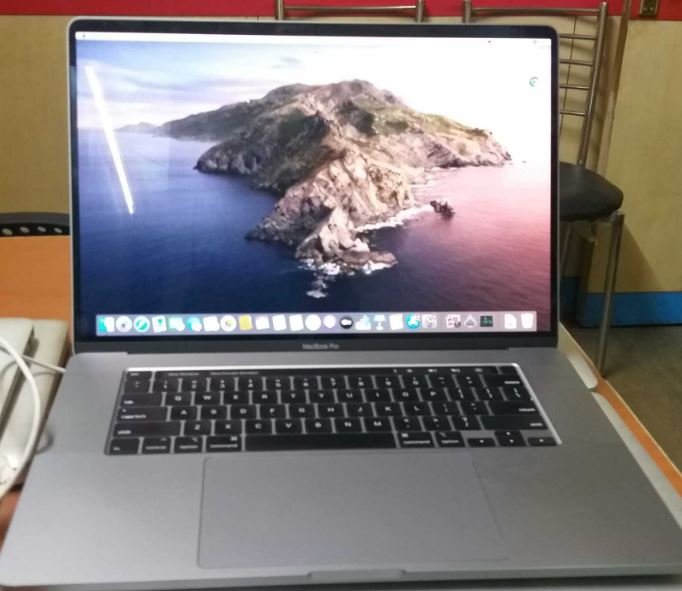 MacBook Pro 16-inch fully repaired and running macOS Catalina — MacBook Pro repair service in Kashmiri Gate by Solutionhubtech